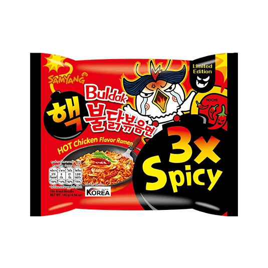 Samyang Buldak 3x Spicy Chicken Ramen - 140g